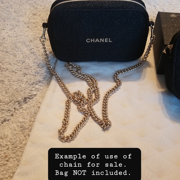 Coach Dinky Chain Strap in Light Gold - Picture 8 of 11